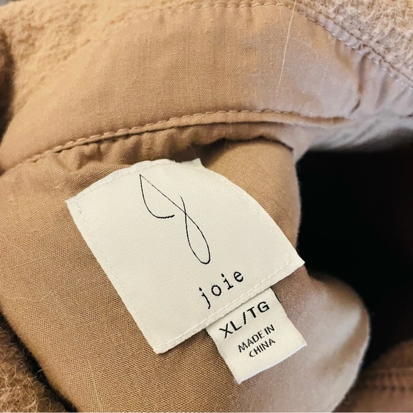 Joie Fleece Teddy Button Up Shirt Jacket - Picture 7 of 7